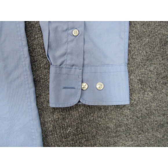 Nordstrom Shirt Womens‎ 20 Blue Wrinkle Free Long Sleeve - Picture 4 of 9